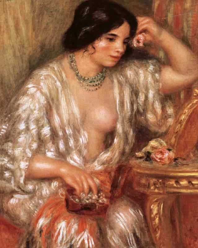 Gabrielle with Jewels, Pierre-Auguste Renoir